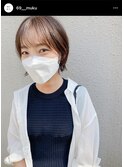 大人のショートボブ