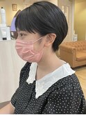 【小顔マッシュショート】