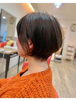 ロニーヘアーアンドネイル(Ronnie) 岡山Ronnie伊原　丸みショート