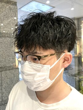 クオル 立川(QOL) ツイストスパイラルパーマ無造作パーマツーブロックマッシュ