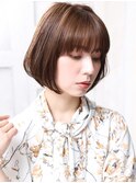 大人可愛い小顔美髪ツヤ髪大人ショートボブナチュラルボブA7