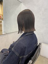 アマーク(a mark)&nbsp;【小川　結女花】水素カラー◇lavender bob