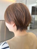 ビューエヒメ(VIEW EHIME)&nbsp;大人ラフウェーブ20代30代40代ボブブラウンスウィングショート