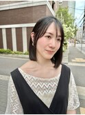 縮毛矯正×ボブ