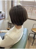 大人ショートボブ