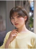 丸みショート/ショートヘア/ショートカット/大人ショート