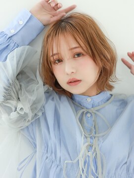 テトテ 門戸厄神店(tetote) 【tetote門戸厄神】くびれセミディ /シアーカラー