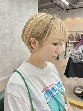 リミットバイアフィナー 大宮店(limit by Afinar) ショート/丸みショート/マッシュショート/ハイトーンカラー