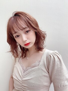 ゲーム 原宿店(GAME) ゆるふわピンクブラウンカラー