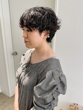 エイゾー 銀座(EIZO) マッシュショートパーマ/パーマ