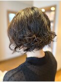 【UHair】スタイリング楽々/ふんわりパーマ/20代/30代/40代