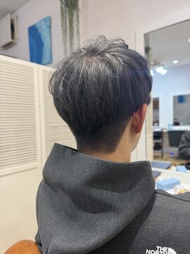 ヘアーリビングリコ 新潟笹口店(hair living Liko) メンズシルバーカラー