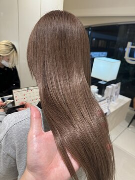 マージュ ギンザ(marju GINZA) ☆濃いめミルクティーベージュ　ケアブリーチ