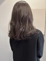 キャンバス バイ ネオリーブ 横浜西口(Canvas by neo.)&nbsp;ミディアムヘア ブリーチなし ブランジュ ブラウンベージュ