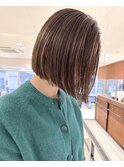 大人ショートヘア/ハイライトカラー/イルミナカラー[堺]