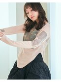オン眉リッジウェーブココアブラウン