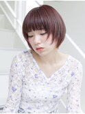 ボブ ボブカット ボブヘア ミニボブ レイヤーボブ　切りっぱなし