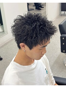 ブライト(BRIGHT) スパイキーショートスパイキーパーマ
