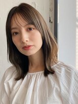 エトラ 渋谷店(etora) 小顔 前髪 レイヤーカット くびれヘア ハイライトカラー"