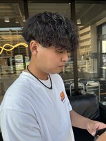 髪屋 紬 メンズ/メンズパーマ/メンズカット/波巻きパーマ