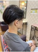 メンズ センターパート