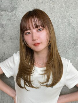 ミリ(mm) カジュアル感満載！ワンカールでキマるレイヤー/10代20代30代