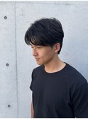 MEN'SHAIRウルフカルマパーマメンズショートイージーパーマ