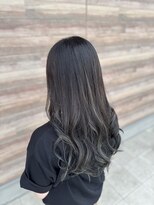 ウイングハーツ 石岡店(WING HEART'S)&nbsp;【メッシュ×暗髪カラー】