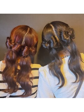 マニョン(manyon) バックツインリボン