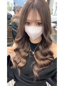 リングバイモアムー(Ring by Moremuu) ケアブリーチハイライトカラーリングハイライト