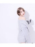 レイヤーショートボブ 札幌/髪質改善