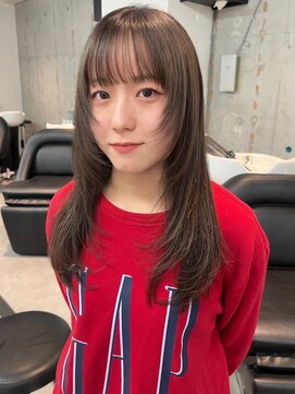 シティ(sity.) 天神 ブリーチなしカラー ブラウンカラー パーマ