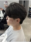 MEN’S HAIR/サーフカール/刈り上げセンターパート/新田
