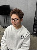スパイキーピンパーマ