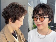ナループロアボタン(Nalu pu loa BOTAN)の雰囲気(ダメージレスなクリープパーマで、ぷりんとした可愛い丸みパーマ)