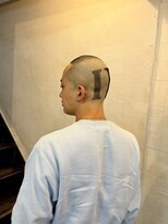 ビーバイエイトジェンツ(Bee by EIGHT GENTS)&nbsp;波巻きツイストスパイラル/リバースセンターパート/心斎橋