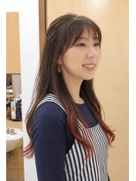 ヘアースタジオフォルム&nbsp;インナーカラーand毛先カラー【レッド】
