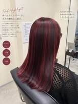 サロンワン(Salon1)&nbsp;赤ハイライト