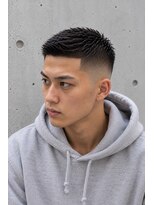 ORI. men’s hair by ENURE【オリ メンズヘア バイ エヌア】&nbsp;メンズ　ベリーショート　クロップスタイル