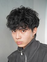 フィフス 栄(fifth)&nbsp;名古屋栄フリックパーマ無造作パーマ海外風ヘア名古屋メンズヘア