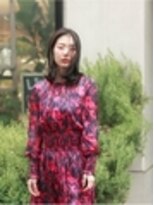 リブロ 三軒茶屋(LIBRO) 切りっぱなし鎖骨ボブ(LIBRO三軒茶屋)