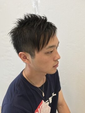 クアトログランシュ ひたちなか店(QUATRO×GranCieux) アシメショートスタイル