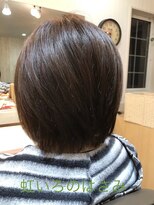 ヘア デザイン 虹いろのはさみ&nbsp;艶ボブ