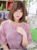 ■ワンカール&ナチュラルカラー小顔ロブ102★川口20代30代40代