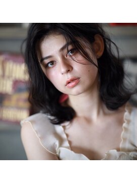 クロム バイ リエット(Chlom by Lietto) Chlom☆新宿 ハイライトベージュイルミナカラーミディアムボブ