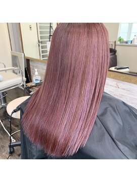 ロール(ROLL) シークレットハイライトを使ったピンクラベンダー