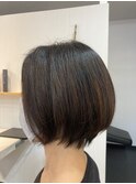 ナチュラルショートボブ