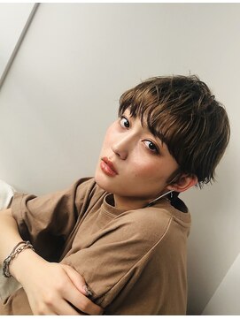 プランツ ヘアサロン(Plants HAIR SALON by GEORGE) 冬のマニッシュベリーショート