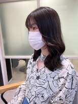 フレーム ヘア ルーム 天王寺駅前店(FRAME hair room)&nbsp;韓国風/くびれ巻き/フェザーバング