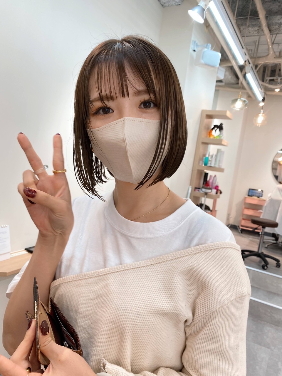 ロウバイレボ 柏(lou by revo) ショートボブ/ミニボブ/マッシュ/切りっぱなし/柏駅